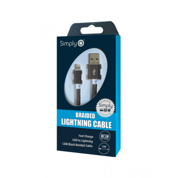ICIP04 Iphone Braided Lightning Cable 1.5m